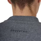 Equestro Férfi pamut pulóver logóval