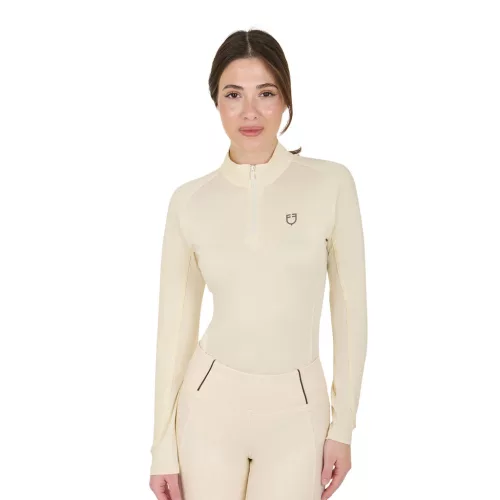 Equestro Női slim fit hosszú ujjú alapréteg