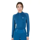 Equestro Női slim fit hosszú ujjú alapréteg