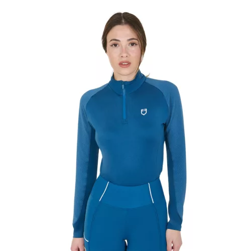 Equestro Női slim fit hosszú ujjú alapréteg