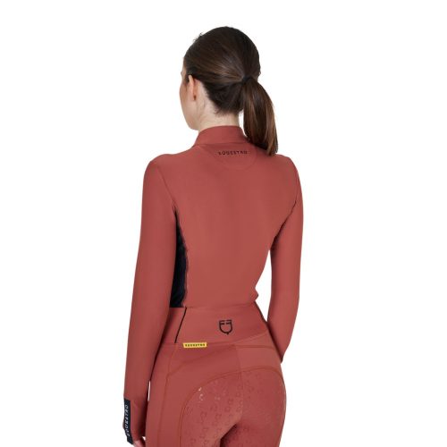 Equestro Női hosszúujjú technikai edzőpóló