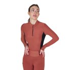 Equestro Női hosszú ujjú technikai edzőpóló