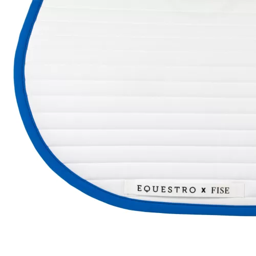 Ugró nyeregalátét hímzett logóval Equestro X FISE