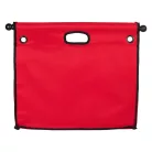 Equestro táska merev fogantyúval - burgundi