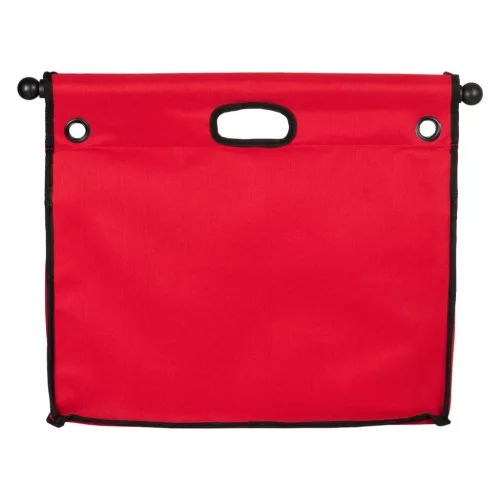 Equestro táska merev fogantyúval - burgundi