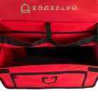 Equestro táska merev fogantyúval - burgundi