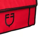 Equestro táska merev fogantyúval - burgundi