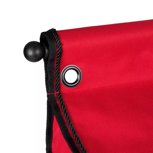 Equestro táska merev fogantyúval - burgundi