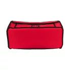 Equestro táska merev fogantyúval - burgundi