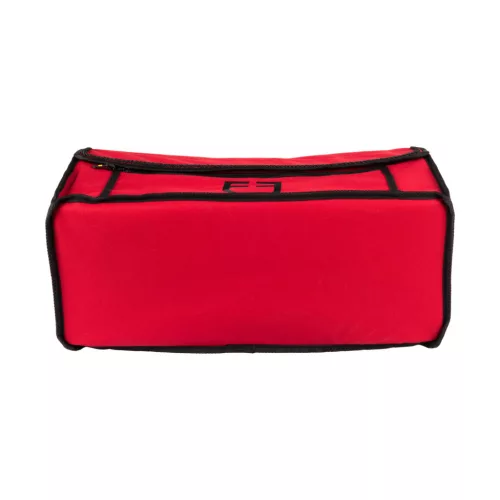 Equestro táska merev fogantyúval - burgundi