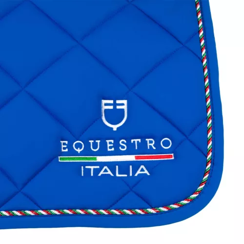 Ugró nyeregalátét olasz zászlós díszítéssel Equestro X FISE