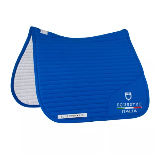 Díjlovas nyeregalátét hímzett logóval Equestro X FISE