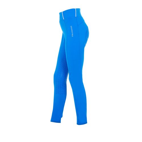 Lány slim fit teljes tapadású leggings Equestro X FISE