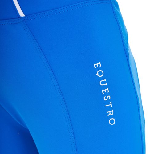 Lány slim fit teljes tapadású leggings Equestro X FISE