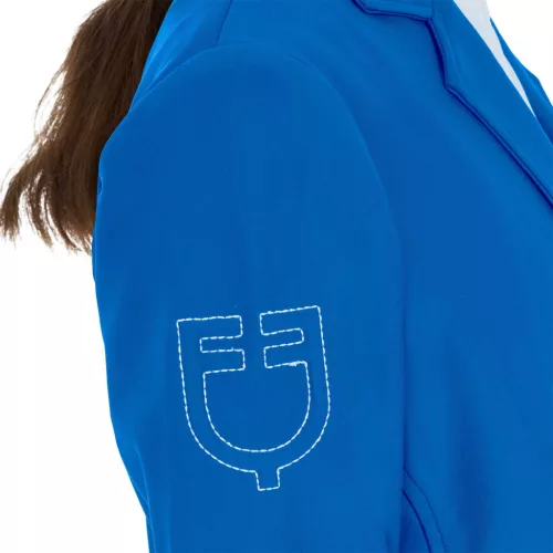 Gyerek unisex háromgombos versenyzakó Equestro X FISE