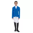 Gyerek unisex háromgombos versenyzakó Equestro X FISE