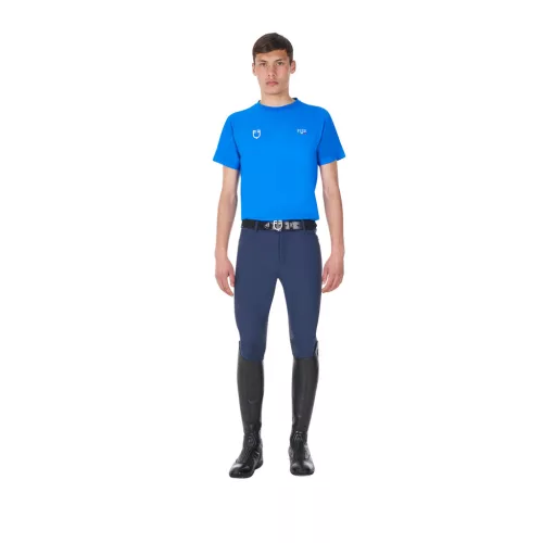 Férfi slim fit póló Equestro X FISE