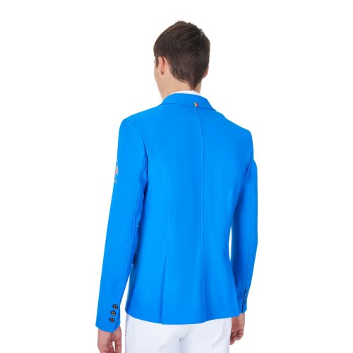 Férfi háromgombos versenyzakó Equestro X FISE