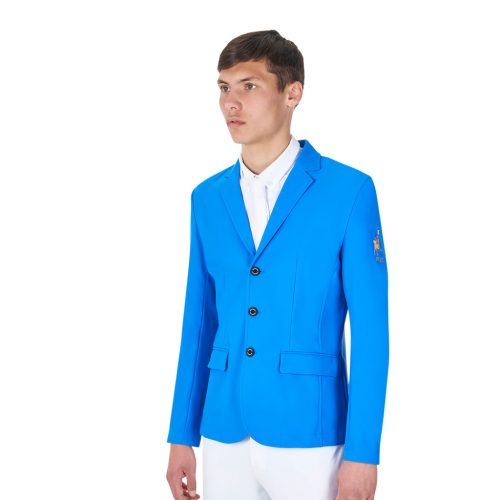 Férfi háromgombos versenyzakó Equestro X FISE