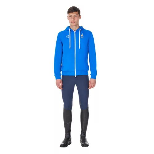 Férfi kapucnis pulóver Equestro X FISE