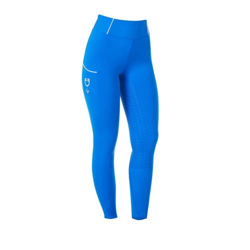 Női slim fit teljes tapadású leggings Equestro X FISE