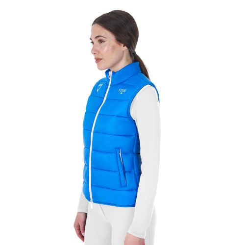 Női slim fit mellény Equestro X FISE