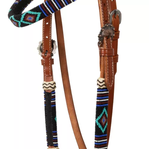 Perla kantár navaho díszítéssel
