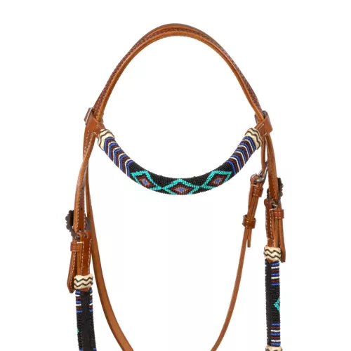 Perla kantár navaho díszítéssel