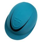 Női sisak széles árnyékolóval és dombornyomott logóval