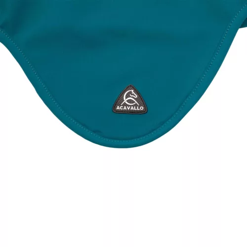 Kiváló minőségű spandex legyező fülvédő szilikon logóval