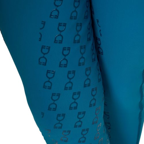 Lányok slim fit grip leggings logóval