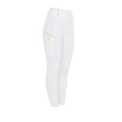 Lányok slim fit tapadó leggings logo-val