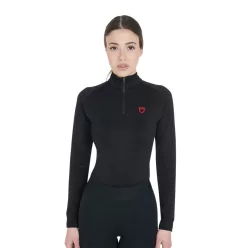 Equestro Női slim fit hosszú ujjú alapréteg