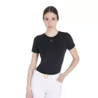 Equestro Női slim fit technikai edzőpóló