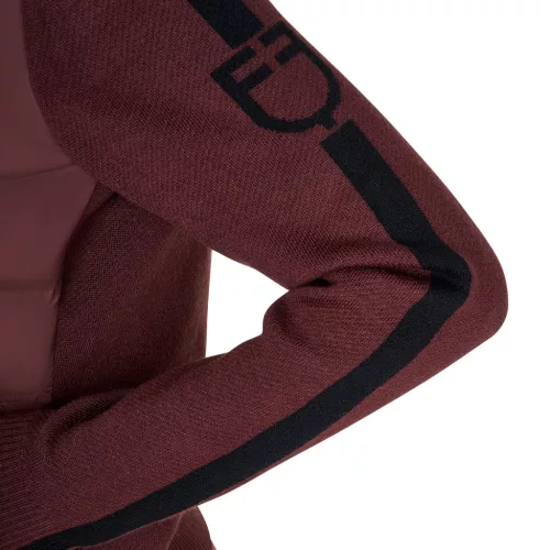 Equestro Női nylon és kötött dzseki zipzárral