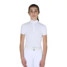 Lány slim fit légáteresztő versenypóló