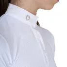 Lány slim fit légáteresztő versenypóló