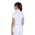 Lányok slim fit lélegző versenypóló