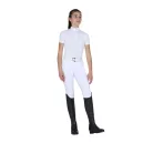Lányok slim fit lélegző versenypóló