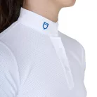 Lányok slim fit lélegző versenypóló