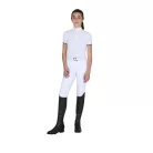 Lány slim fit lélegző versenypóló