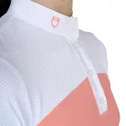 Lányok slim fit verseny pólója perforált anyaggal