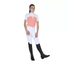 Lányok slim fit verseny pólója perforált anyaggal