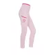 Lány leggings perforált díszítéssel