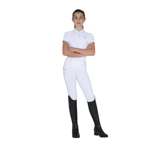 Equestro Gyerekeknek slim fit póló antibakteriális technikai anyagból