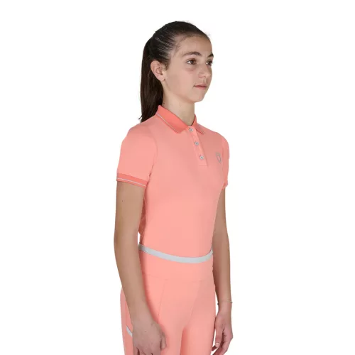 Equestro Gyerekeknek készült, slim fit póló antibakteriális technikai anyagból