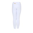 Lányok karcsú, tapadó leggings logo-val