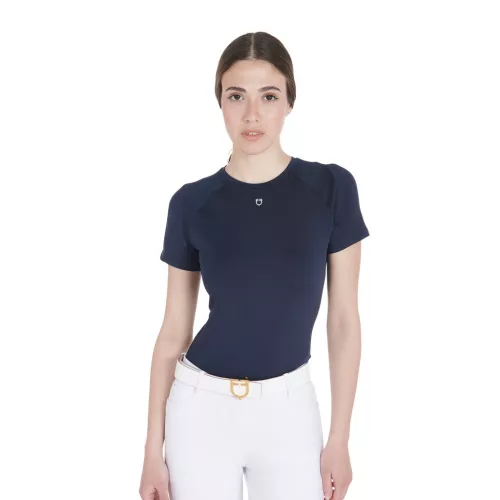 Equestro Női slim fit technikai edzőpóló