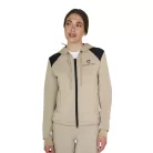 Equestro Női rövidített kapucnis pulóver