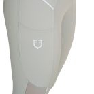 Női karcsú szabású leggings mikroszálas betétekkel